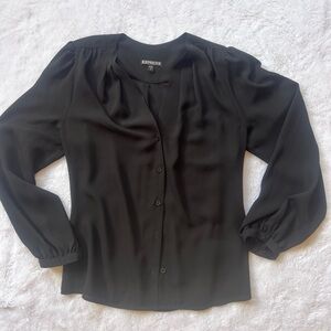 Express V-Neck Blouse, The Perfect Staple! Size S